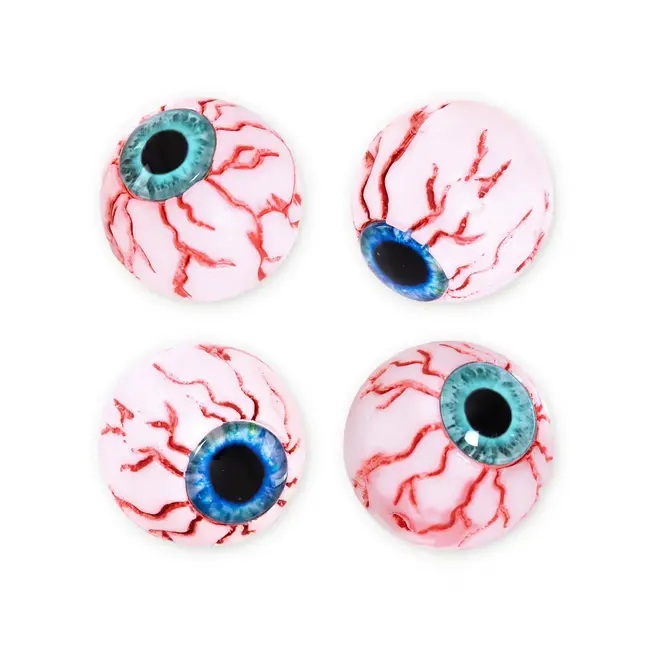 Svítící oční bulvy 4 ks