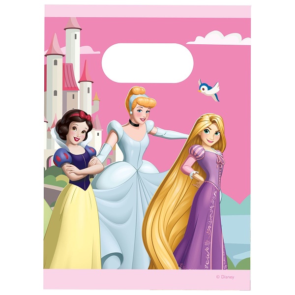 Tašky papírové Princezny 4 ks