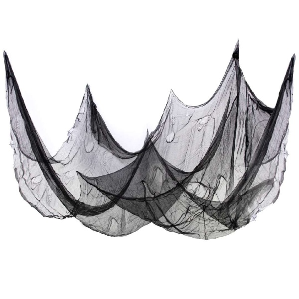 Textilná dekorácia Halloween čierna 210x300 cm