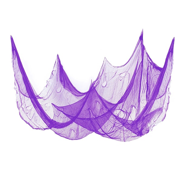 Textilní dekorace Halloween fialová 210 x 300 cm