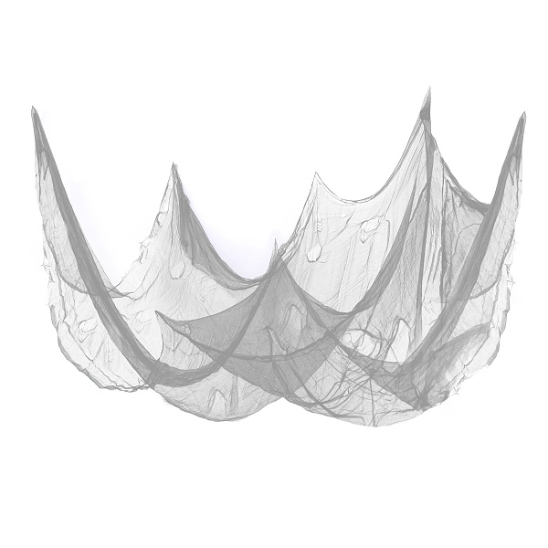 Textilní dekorace Halloween šedá 210 x 300 cm