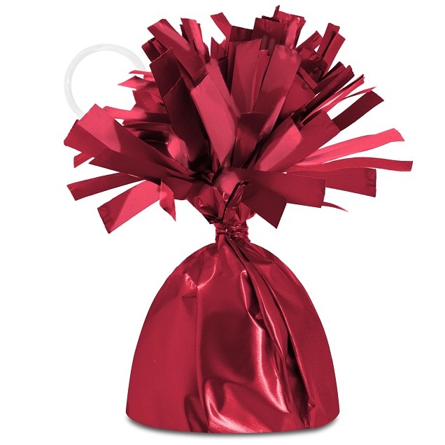 Těžítko metalické matné červené