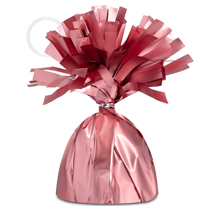 Těžítko metalické matné růžovo-zlaté