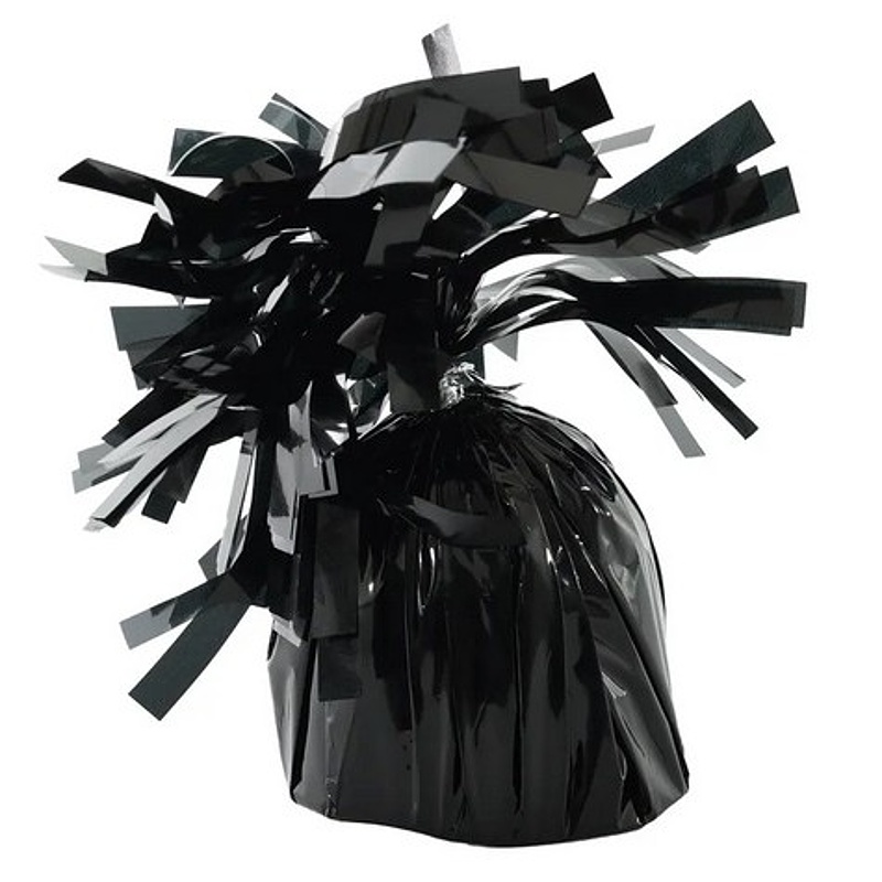 Těžítko na balónky černé