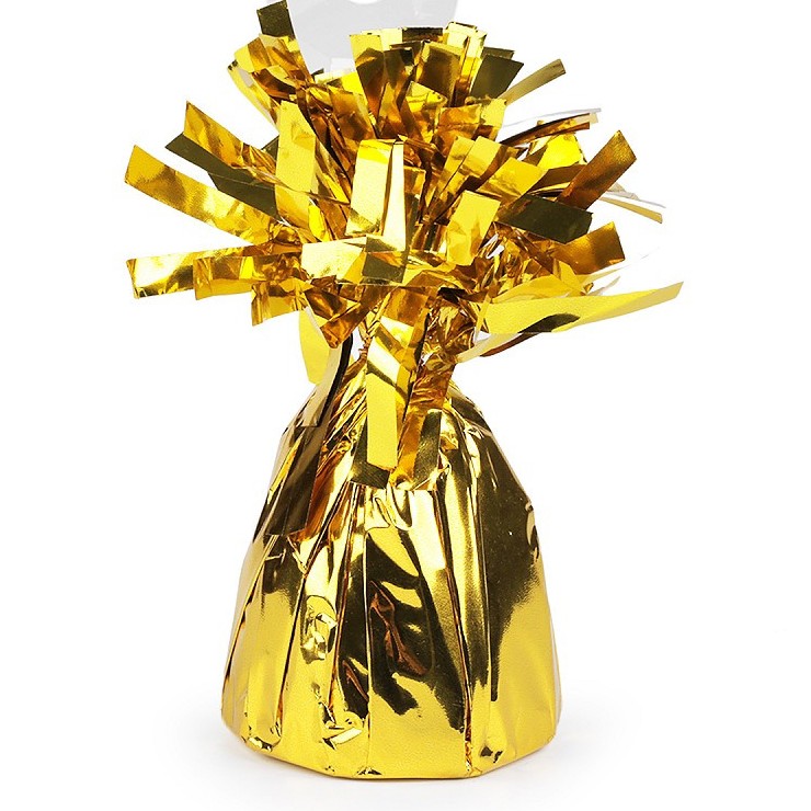 Těžítko na balónky zlaté