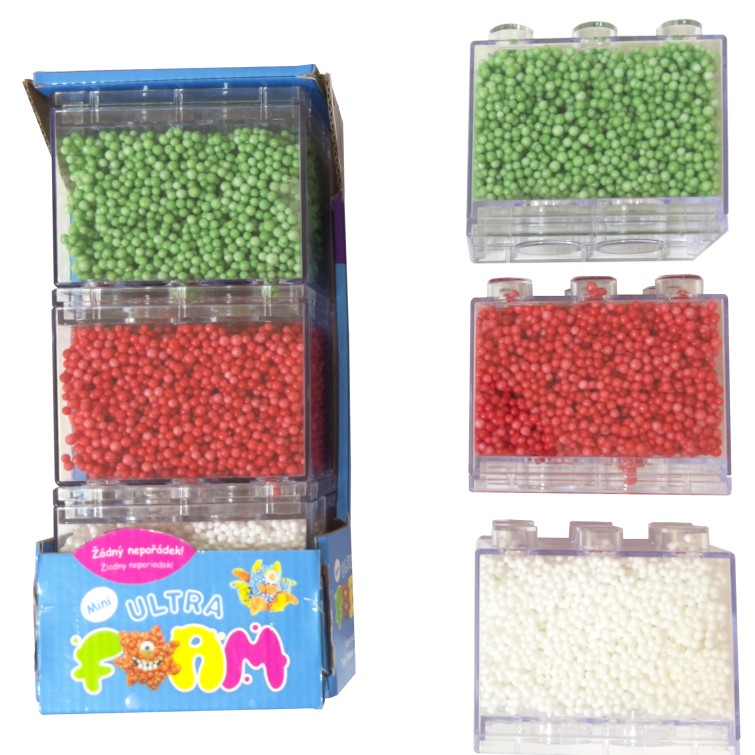 ULTRA FOAM 3 PACK - MINI (balení 3 kusů zelená, červená, bílá)