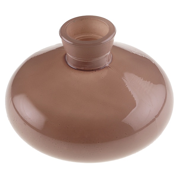 Váza kulatá Taupe 9x6,5 cm