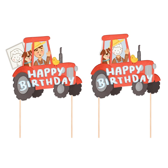 Zápich na dort HB DIY Farma 11x13 cm