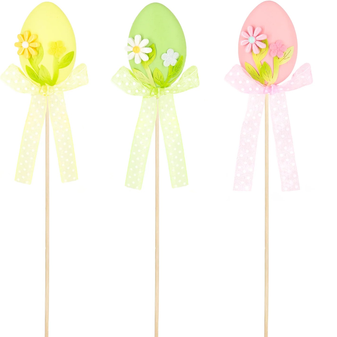 Zápich velikonoční vajíčko barevné 1 ks