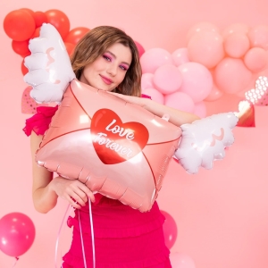 Balónek fóliový dopis Love Forever 90x64 cm