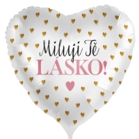 Balnek fliov Miluji t Lsko 43 cm