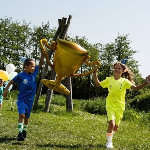 Balónek fóliový pohár šampionů 85x77 cm