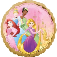 Balnek fliov kulat Disney princezny 45cm