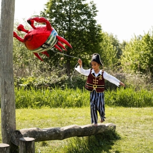 Balónek fóliový Pirátský krab 93x75 cm