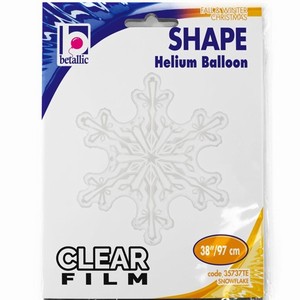 BALÓNIK FÓLIOVÝ Snehová vločka