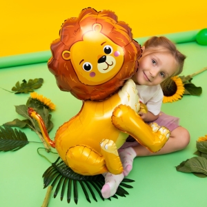 Balónek fóliový Lev stojící 53x54 cm