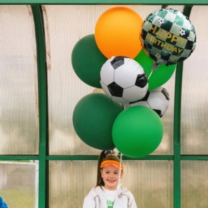 Balónky latexové pastelové lahvově zelené 43 cm 25 ks