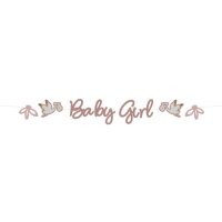 Banner "Baby Girl" ruov 200 cm