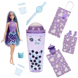 Barbie pop reveal Barbie bubble tea