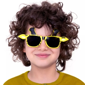 Brýle párty žirafa žluto-černé