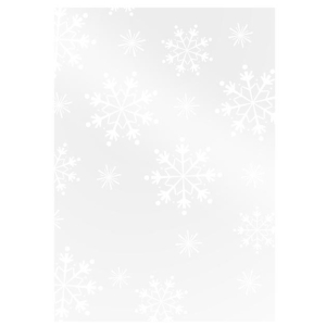 Celofán transparent potisk vánoční - role 500x70cm mix