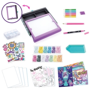 Style4Ever Diamantové malování 3v1 - svítící kufřík