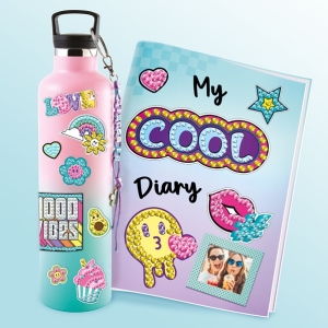 Style4Ever Diamantové malování 3v1 - svítící kufřík