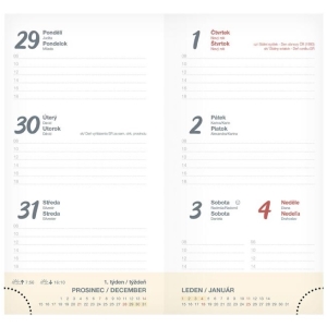 Diář 2026 s květy