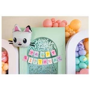 Balónek fóliový Pandy Paws Gabby's Dollhouse 65x57 cm