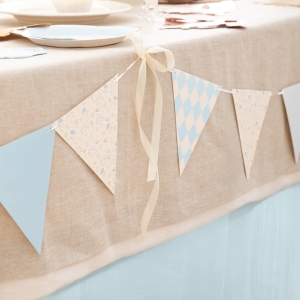 Girlanda vlaječky modré 190 cm