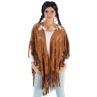 Indinsk poncho hnd