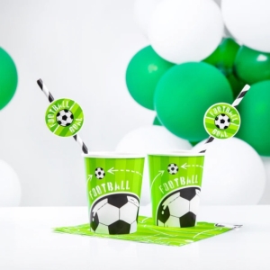 Kelímky papírové Fotbal 220 ml 6 ks