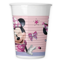 Tgliky plastov Minnie Mouse 200 ml 8 ks