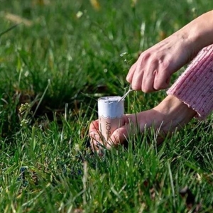 Kouřová bomba Je to kluk modrá 23 cm