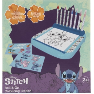 Lilo a Stitch stojan s omalovánkami a barvami