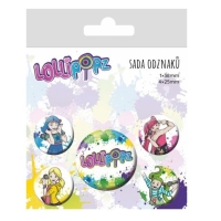 Lollipopz set odznak