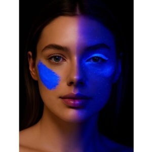 Make-up neonově modrý 10 ml