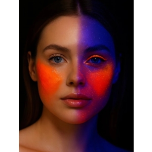 Make-up neonově oranžový 10 ml