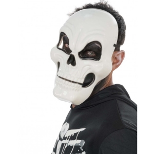 Maska bílá kostra