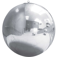 Nafukovac zrkadlov baln strieborn 90 cm