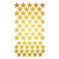 Nlepky Mini zlat hviezdy 7,5 x 12,3 cm