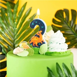Narozeninová svíčka Dinosaur č. 2
