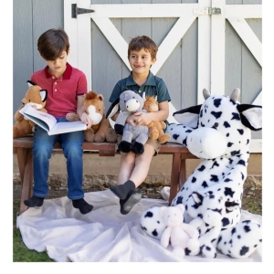 Osel plyšový 40 cm