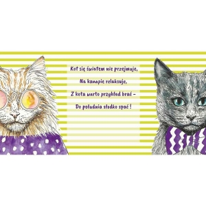Přáníčko s kočkou