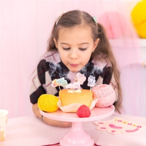 Svíčky narozeninové Kočky 6 ks