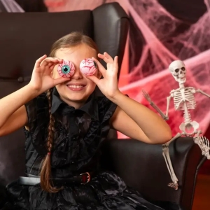 Svítící oční bulvy 4 ks