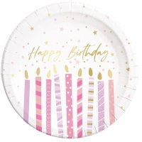 Talky paprov Birthday Candles 8ks 23cm