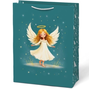 Taška papírová vánoční 40x55 cm