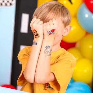 Tetování dočasné Závodní auta