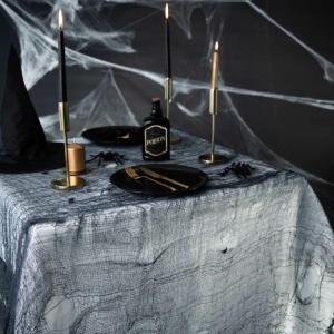 Textilní dekorace Halloween černá 210 x 300 cm